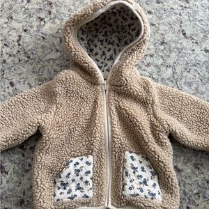 Toddler Reversible Teddy Jacket